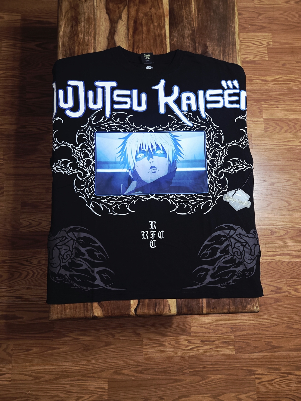 Civil Regime/Jujutsu Kaisen "Wrath Of Gojo" Men's Tee. Size X-Large